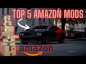 Top 5 SCATPACK Mods From AMAZON |EASY Mods For Dodge Challenger Or Charger Scatpack|