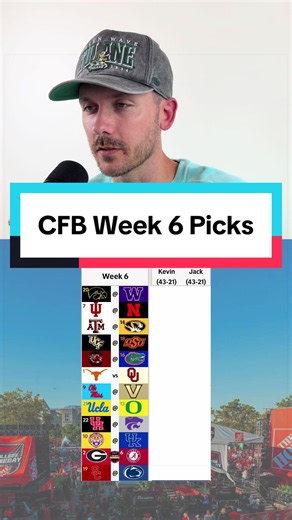 College Football Week 6 Picks: Expert CFB Predictions & Analysis