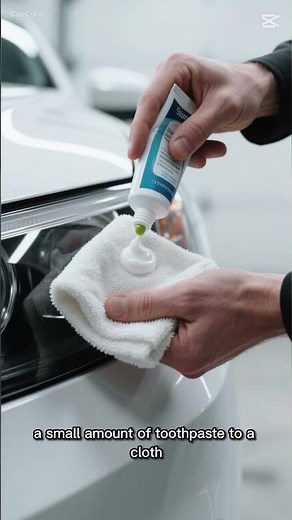 Clean Foggy Headlights FAST! 🚗 1-Minute Fix