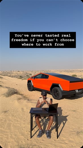 Bright Kojo Onipayede on Instagram: "You’ve never tasted real freedom if you can’t choose where to work from. Went Off-roading and decided to turn the desert 🏜️ into my office!! www.kojoforex.com"