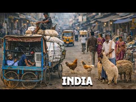 What Daily Life in India Really Looks Like 🇮🇳 | Real 4K Street Walk