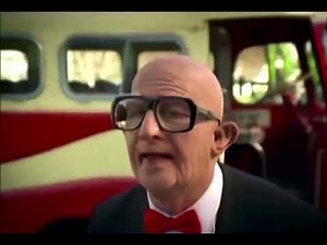 Cool Funny Retro 2000s Commercial - Six Flags Amusement Park - Dancing Old Guy Song