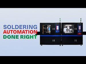 Inside Fancort’s Inline SCARA Soldering System | High-Speed, Multi-Axis PCB Assembly