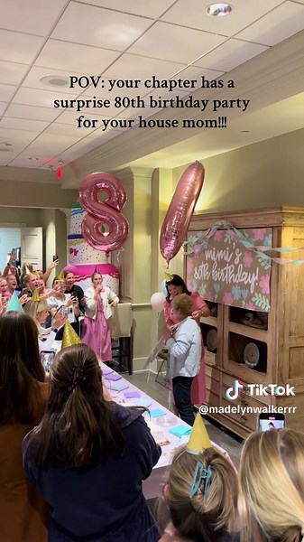 Celebrating a Special Birthday for Our House Mom