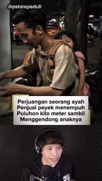 Perjuangan seorang Ayah penjual peyek? #shorts #fyp