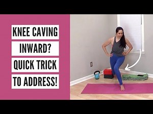 Knee Caving Inward? Quick Trick to Address! (Strength for Yoga)