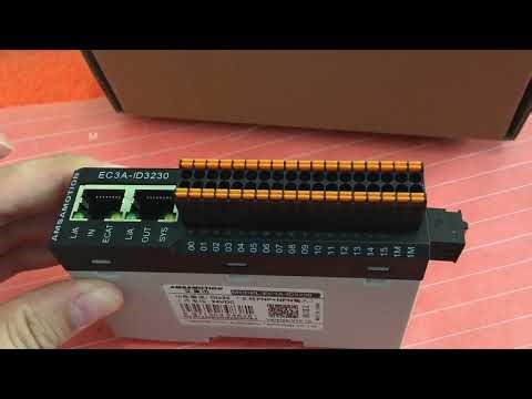 EC3A-ID3230 EtherCAT Remote I/O with 32 Digital Inputs