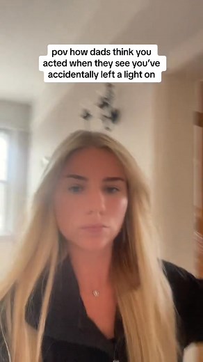my dad goes mad😂 #fyp #foryou #foryoupage #pov #relatable #dads #lighswitch #viral #xyzbca | Millie Stennett