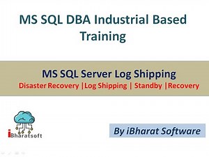 27. Step by Step Configuring Log Shipping in MS SQL 2022 Server in Hindi #ibharatsoftware
