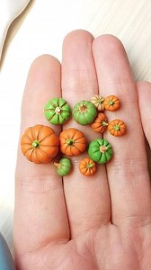 9.6K views · 188 reactions | Miniature pumpkins made from polymer clay. | Sweetminidollhouse | Facebook