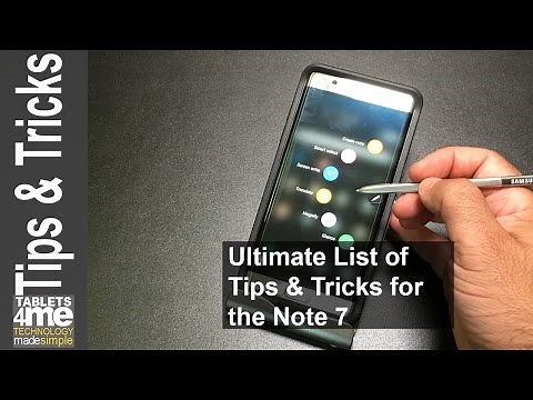Samsung Galaxy Note 7: S-Pen Tips and Tricks Full Tutorial