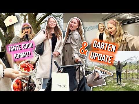 Aunt Coco is visiting ❤️ & the garden update continues! | Sonny Loops