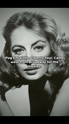 The Hollywood sign had four more letters when she climbed it