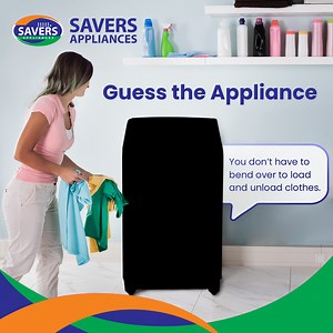 2.5K views · 29 reactions | Who's ready to play? Let us see if you can guess this home appliance correctly. Leave a comment with your answer, and we'll give you a hint if you need it. | Savers Appliances | Facebook