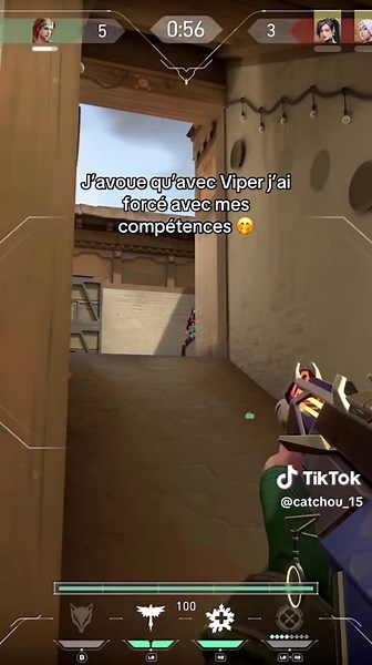 Petits kills avec Viper dans Valorant