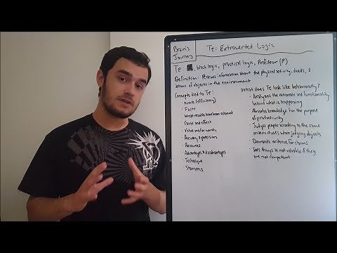 Te: Extroverted Logic (Socionics)