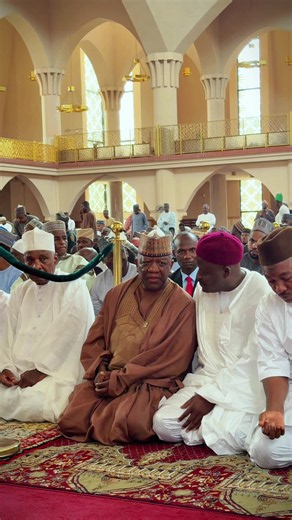 Barr. Nafi’u Baba-Ahmed funeral: Senator Yari joins mourners at Abuja Central Mosque
