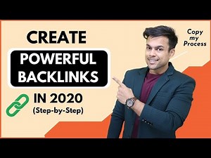 How to CREATE BACKLINKS in 2020 (Step-by-Step Blueprint)