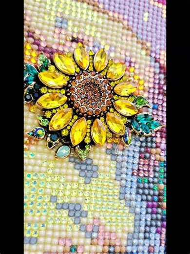 "The Gentle Giant within the Garden"#custompainting #3dart #art #diamondpainting #d4diamondpainting