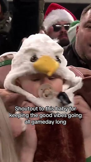 Most Valuable Baby: Little Kid Playing for Eagles