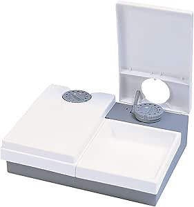 Cat Mate C20 2 Bowl Pet Feeder with Ice Pack