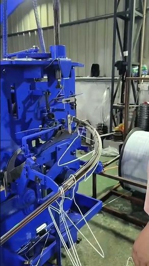 Wire hanger making machine