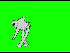 Koko The Clown Ghost Dance(Green screen)