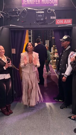 Meanwhile, at The Jennifer Hudson Show, this went down… Relationship Goals now streaming at Prime. | Method Man