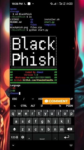 Termux Phishing Defense: Understanding the BlackPhish Tool Setup (Ethical Security Guide)