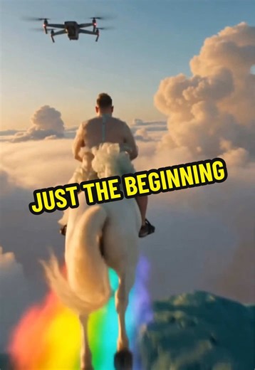 This is only the beginning. #thebeginning #flight #unicorn | unicorn