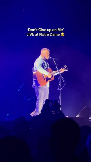 Zach Bryan Live Performance at Notre Dame