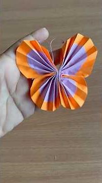 Easy Paper Origami Butterfly Craft | Fun DIY Activity for Kids | Crafty Learning Hub