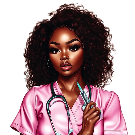 16 Black Nurse Clipart, Women Doctor, Rn Afro Woman Png, Female Medical, African American Girl, Hospital Healthcare, Scrubs Health Care - Etsy