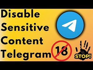 How to Disable Sensitive Content on Telegram | Block Adult Content in Telegram