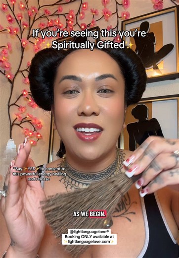 Your spirit guides sent this to you because you’ve been asking how to tap deeper into your Spiritual Gifts. Comment below if this found you right on time and what you experienced with this light language transmission.♥️🧿✨ #lightlanguage #lightlanguagetransmission #lightlanguageactivation #speakingintongues #energyhealing