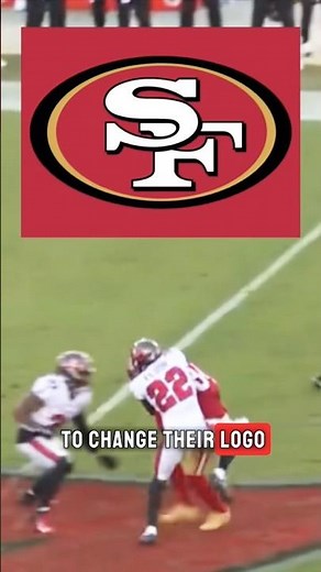 The 49ers are changing their logo! #shorts #nfl #49ers
