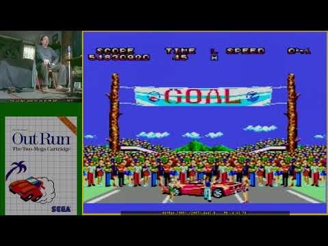 Goal D 4'40"49 - OutRun Sega Master System (1987)
