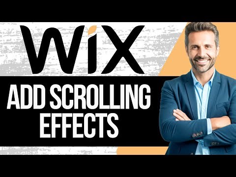 How to Add a Scrolling Effect on an Image in Wix
