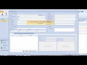 Money Exchange Software - How to add a new customer