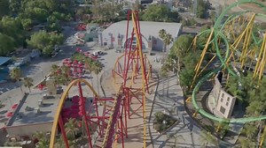 2.4K views · 118 reactions | ‘THIS IS AWESOME!’  FOX 11 Good Day LA anchor Tony McEwing had a blast during his test ride of the new Wonder Woman Flight of Courage rollercoaster at Six Flags Magic Mountain. The tallest and longest single-rail rollercoaster on the planet opens Saturday! https://bit.ly/3o03p3t | Good Day L.A. | Facebook