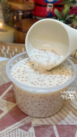 Tapioca, uno de los postres más ricos que existen, es la 5ta y última receta de esta serie de postres para regalar. Espero les guste 🎄🎁✨👌🏼 | El delantal de Mamá
