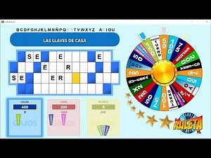 La Ruleta VL, juego para Windows, ruleta de la fortuna, ruleta de la suerte, juego de TV