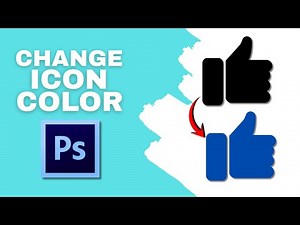 Change Icon Color Easily in Photoshop (Step-by-Step Tutorial)