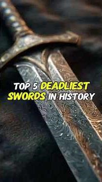 Top 5 Real Swords That Changed History ⚔️ #shorts