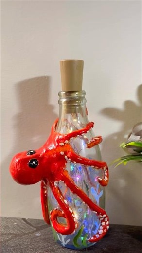 POV: You found the perfect use for that empty bottle. 🍾➡️🐙 #shorts