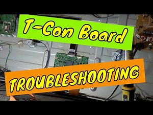 Backlight but No Video troubleshooting. Samsung UN60FH6200 T-Con