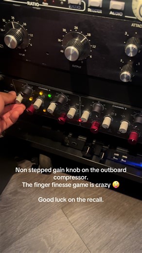 Mastering Gain: The Art of Finger Finesse in Audio Engineering