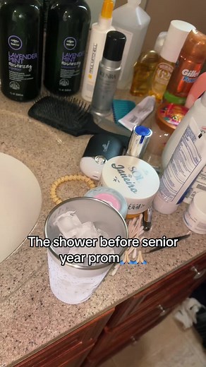 Pre-Prom Rituals: Shower Before Senior Year Prom
