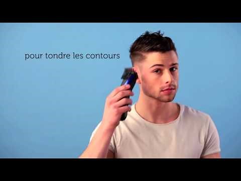 Tutoriel coupe cheveux homme : Side Swept et dégradé avec la tondeuse Precison Cut HC5900