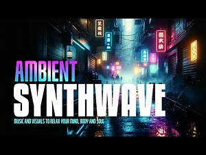Ambient Synthwave | Neon Nightscape: A Visual and Auditory Journey